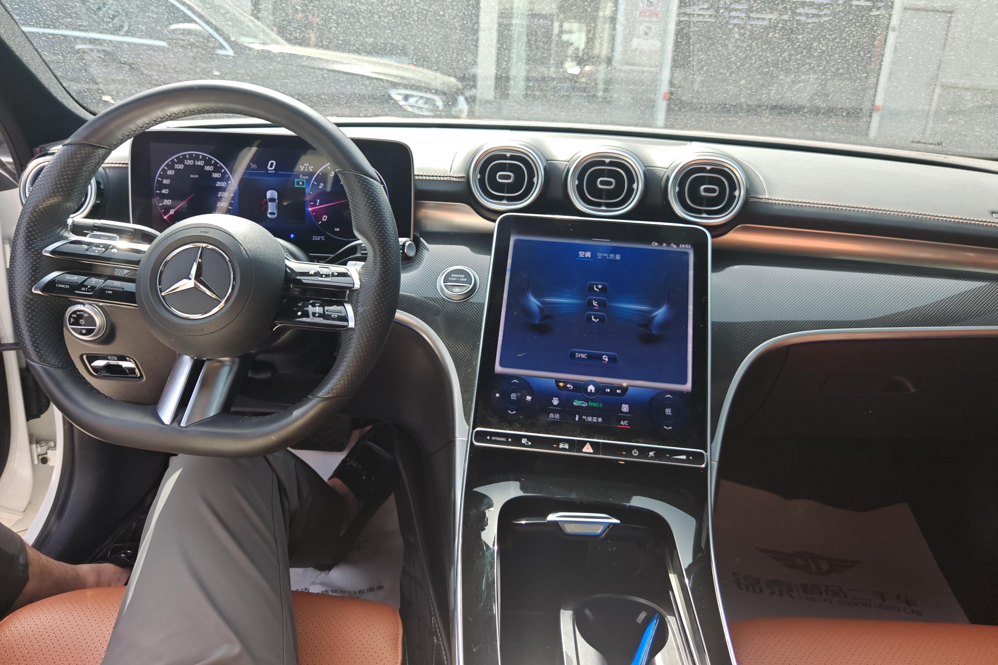 奔驰C级 C260L 2022款 1.5T 自动 改款运动版 (国Ⅵ) 