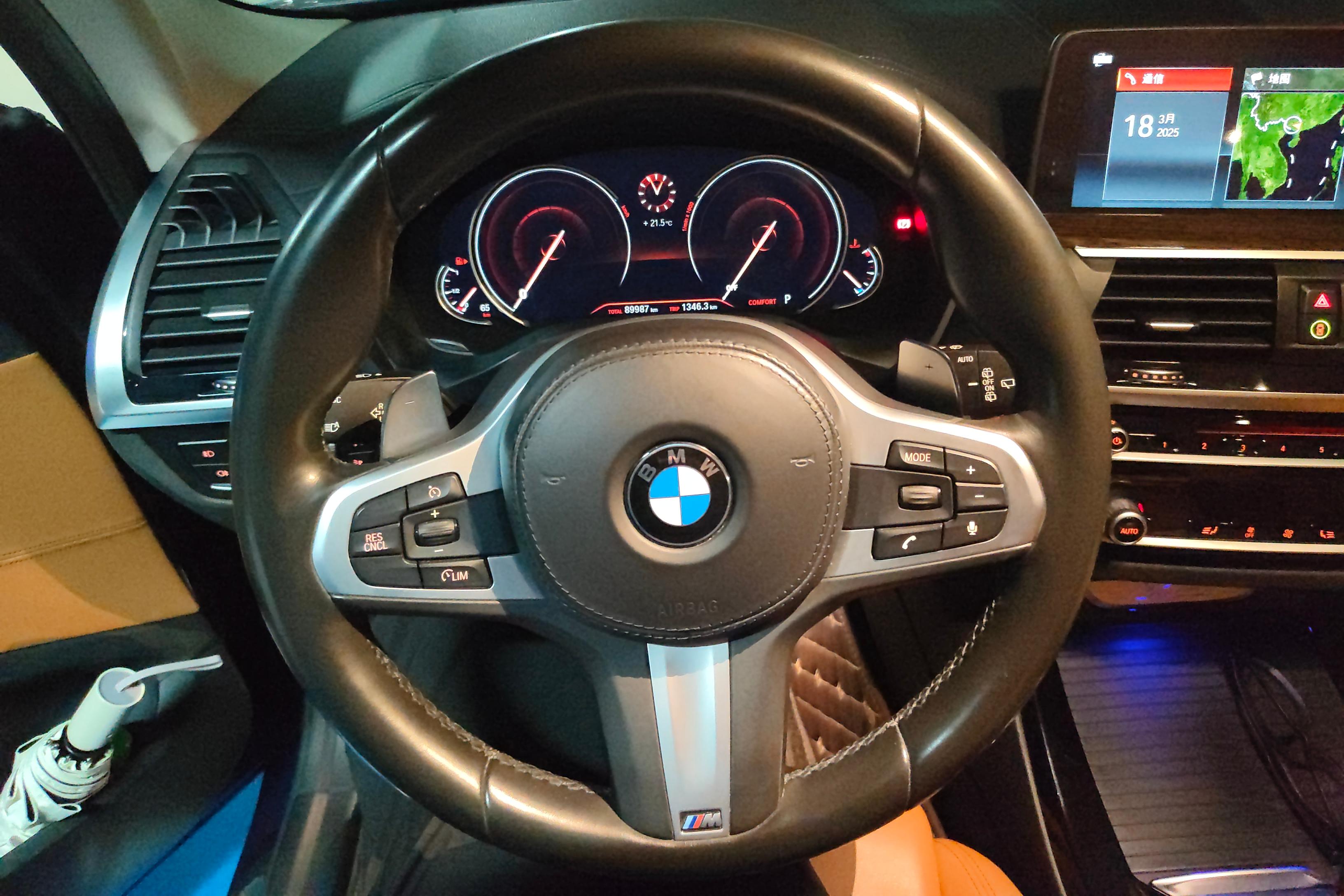 宝马X3 2018款 2.0T 自动 四驱 领先型M运动套装 (国Ⅵ) 