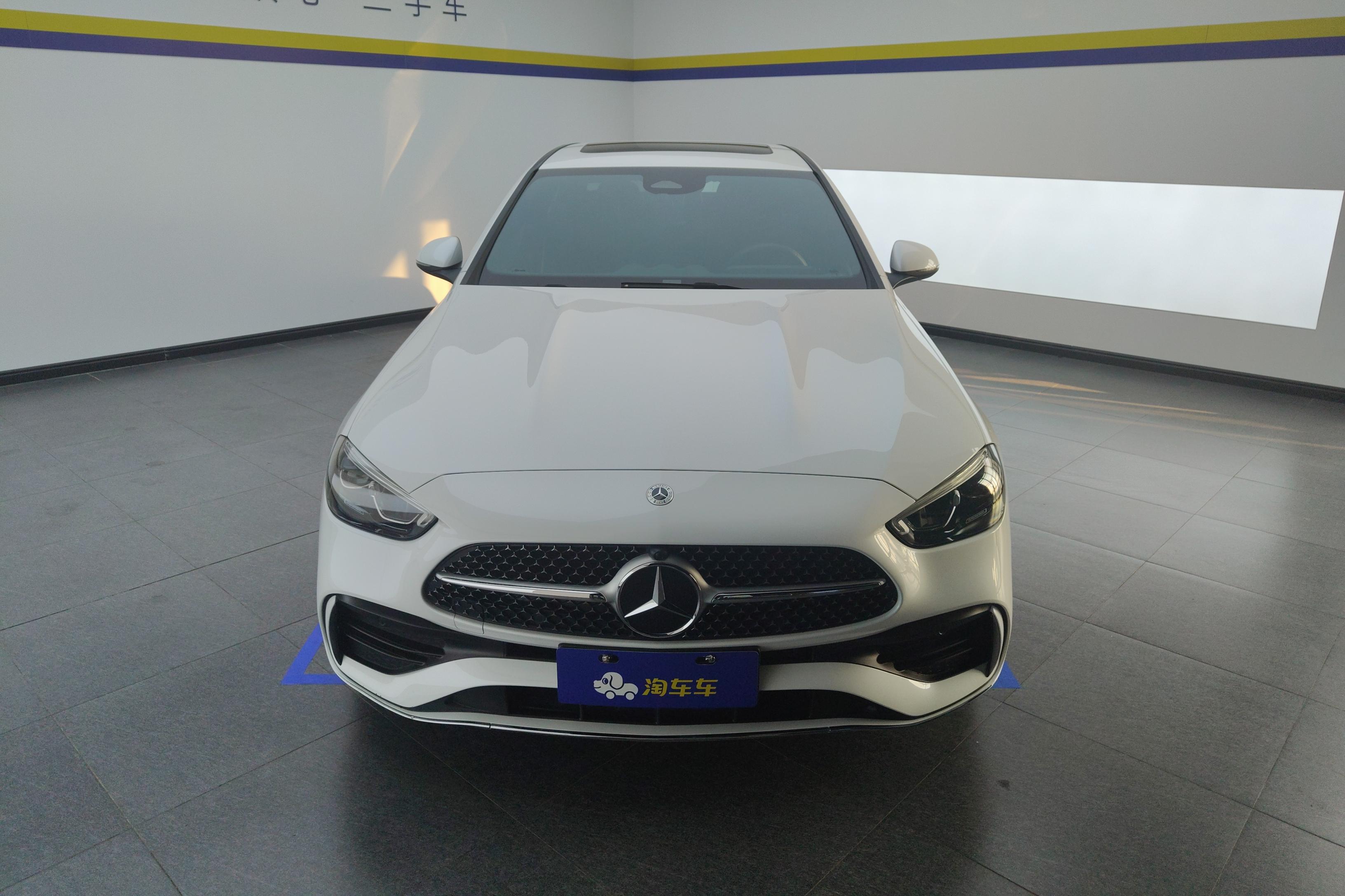 【银川二手奔驰C级】奔驰C级 C200L 2023款 1.5T 自动 改款运动版