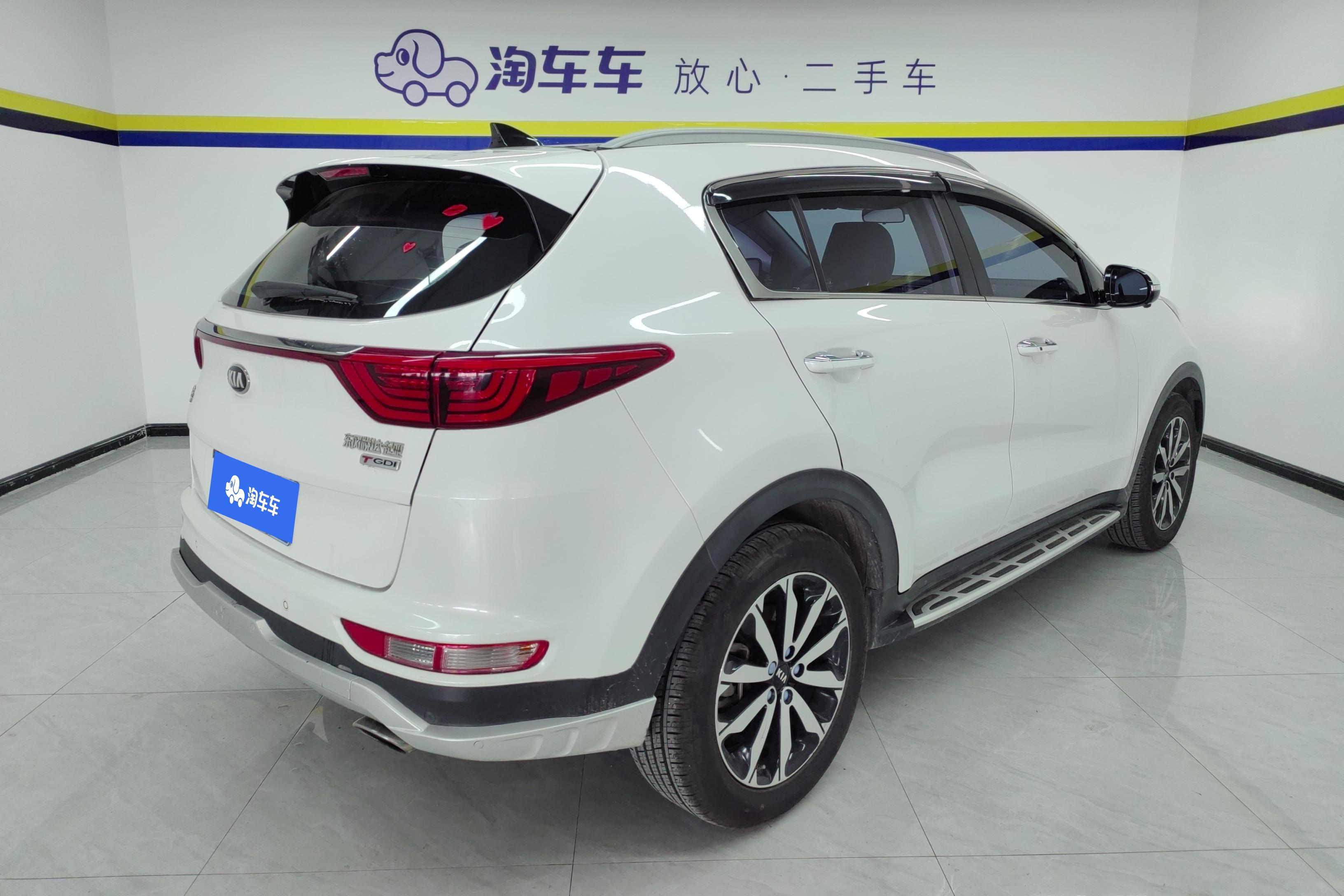 起亚KX5 2017款 1.6T 自动 DLX-15周年特别版 (国Ⅴ) 