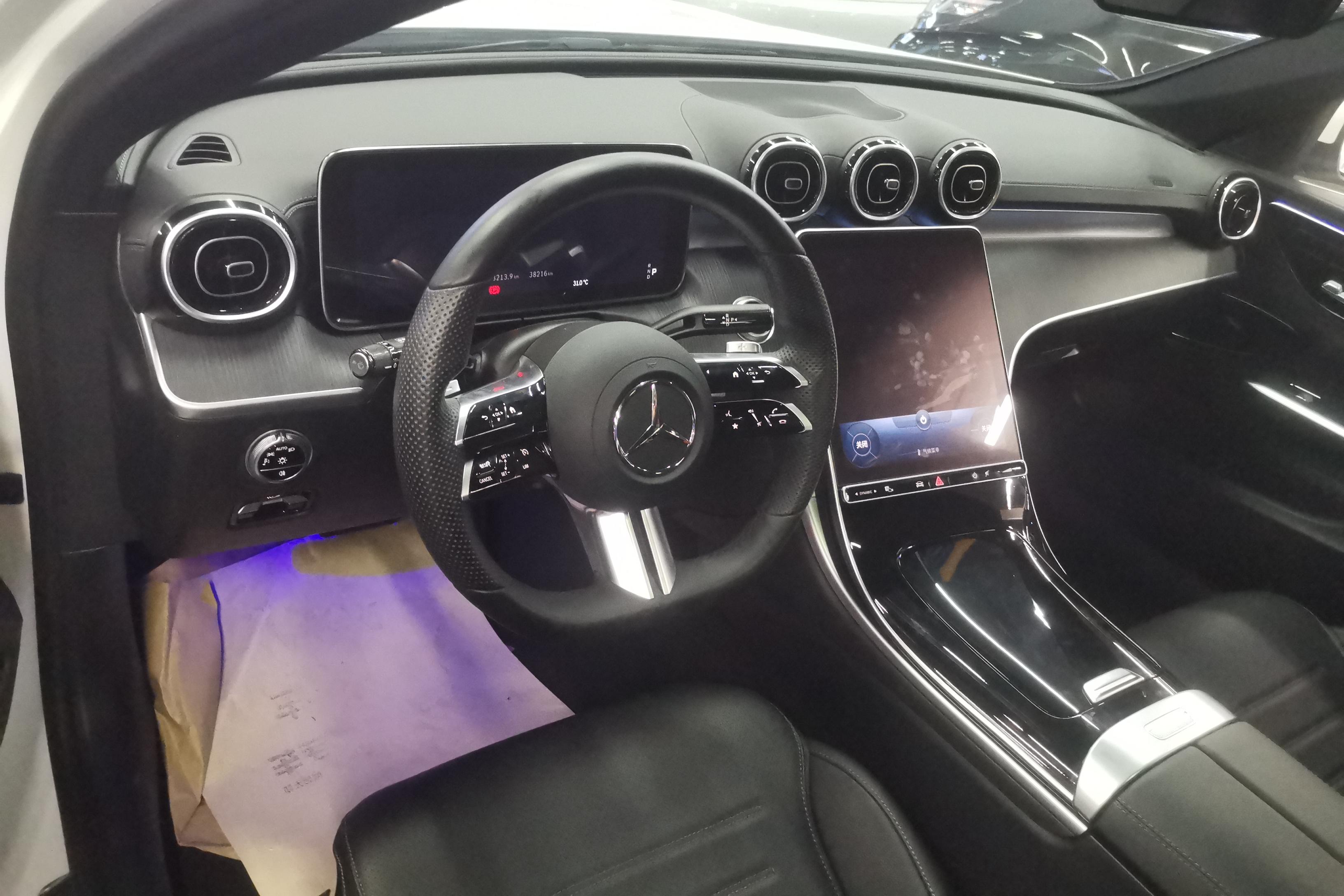 奔驰C级 C200L 2022款 1.5T 自动 运动版 (国Ⅵ) 