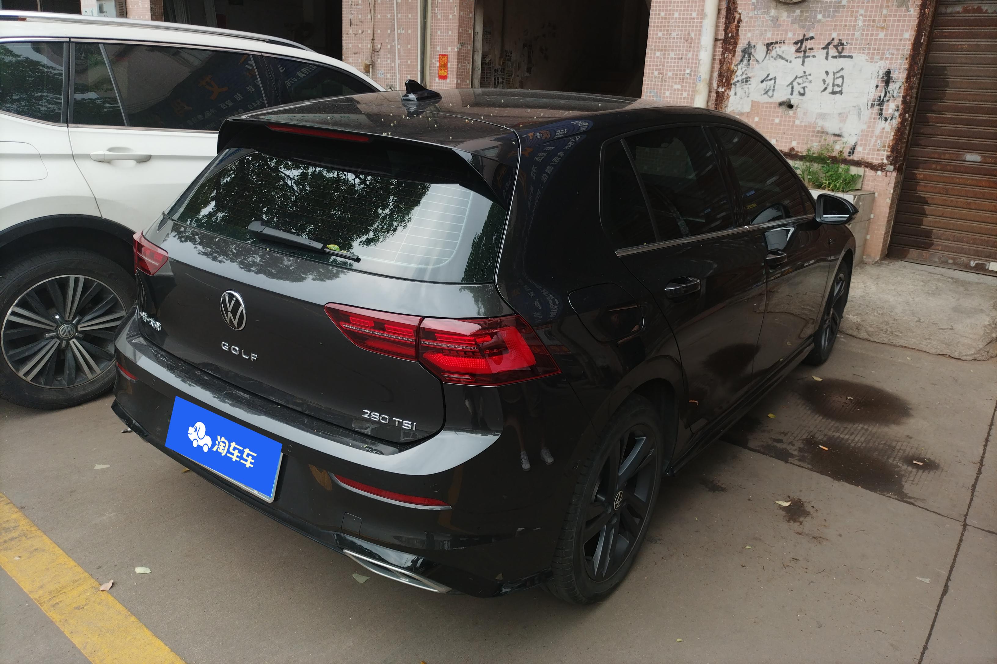 大众高尔夫 2023款 1.4T 自动 汽油 280TSI-R-Line-Lite (国Ⅵ) 