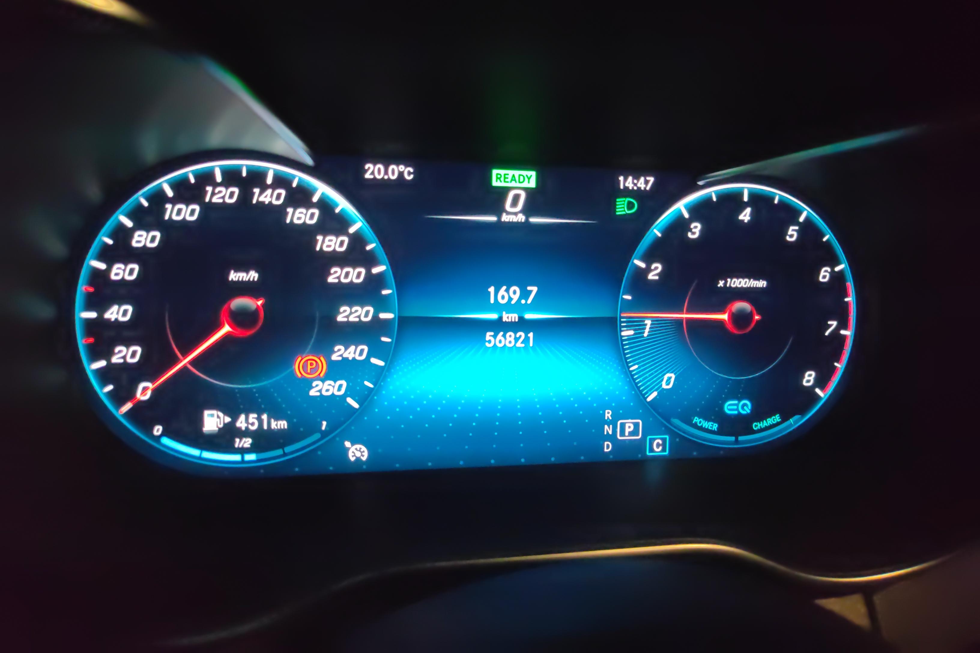 奔驰C级 C260L 2020款 1.5T 自动 运动版改款 (国Ⅵ) 