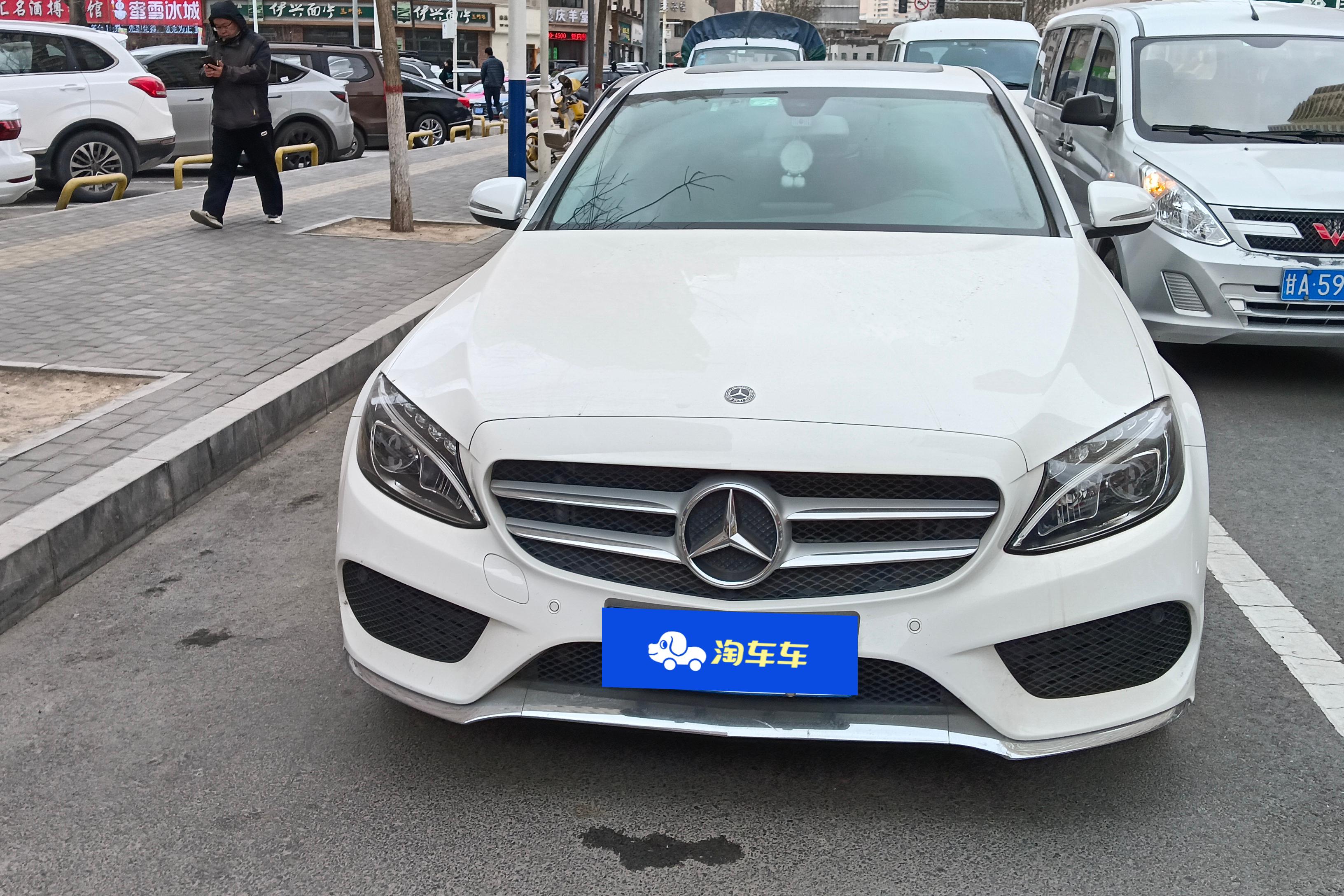 【兰州二手奔驰C级】奔驰C级 C180L 2018款 1.6T 自动 时尚型运动版