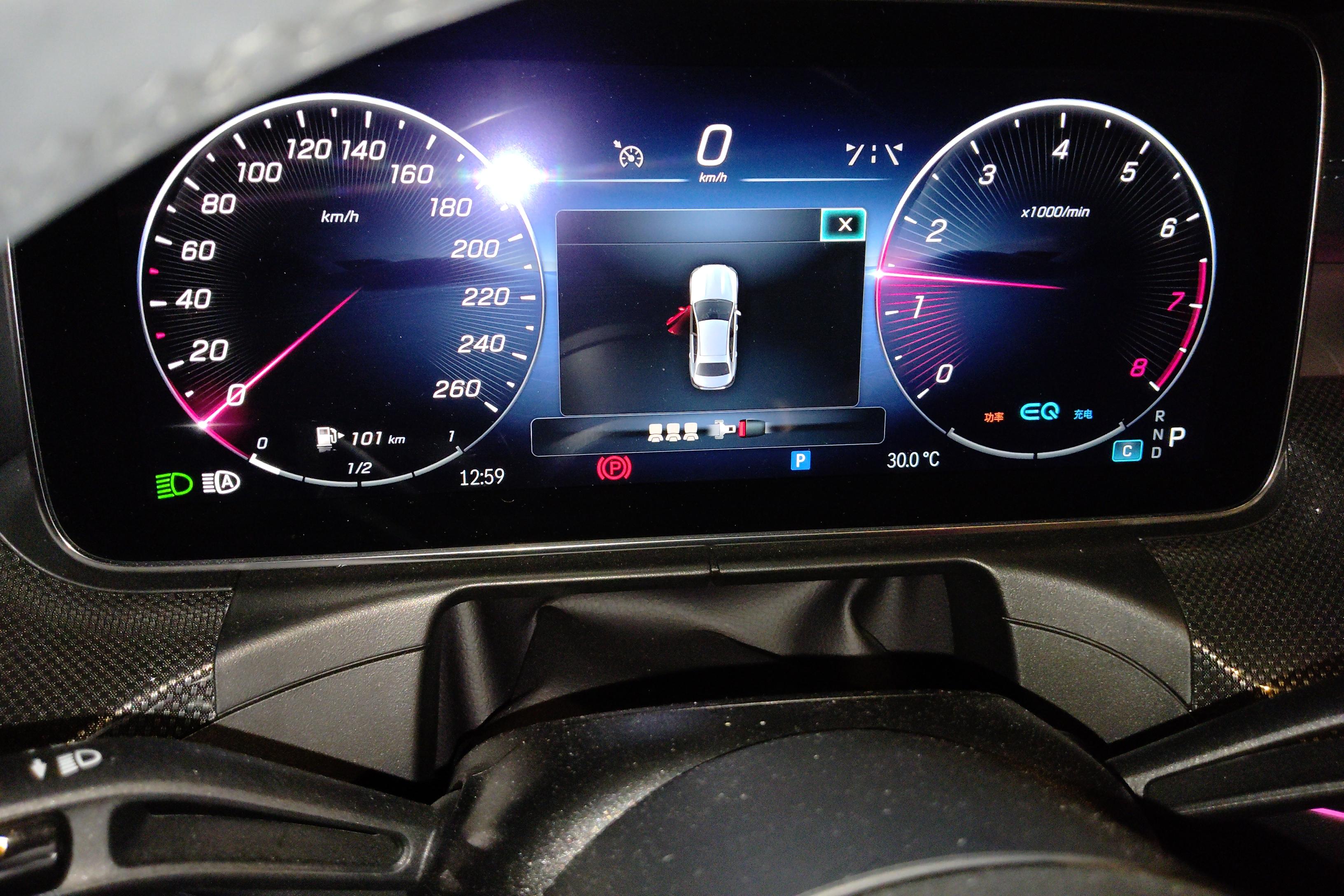 奔驰C级 C260L 2022款 1.5T 自动 改款运动版 (国Ⅵ) 